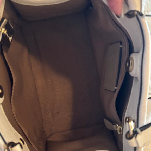 Authentic Coach Dempsey small Tote Bag w/ removable crossbody strap - Picture 7 of 9